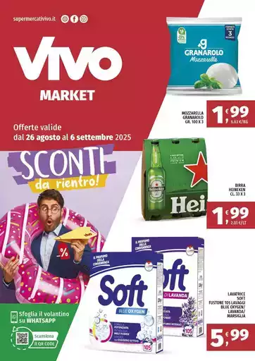 Sconti da rientro! Sconti da rientro!