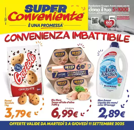Convenienza imbattibile! Convenienza imbattibile!