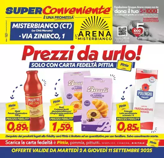 Prezzi da urlo! Prezzi da urlo!