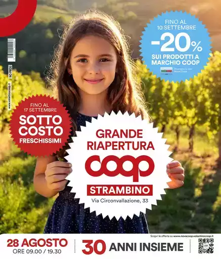 Grande riapertura Coop Strambino Grande riapertura Coop Strambino