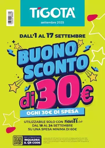 Buono sconto di 30€ Buono sconto di 30€