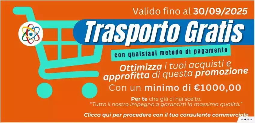 Trasporto gratis