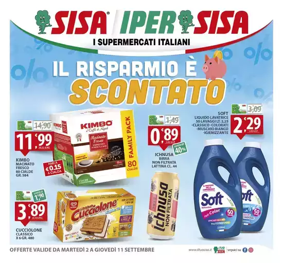 Il risparmio e scontato Il risparmio e scontato