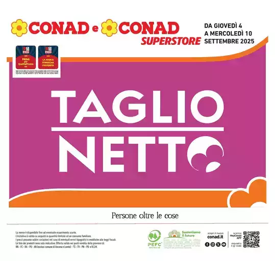 Taglio netto Taglio netto