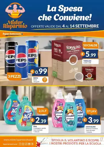 La spesa che conviene! La spesa che conviene!