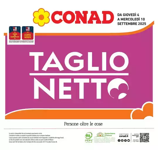 Taglio netto Taglio netto