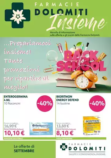 Le offerte di settembre
