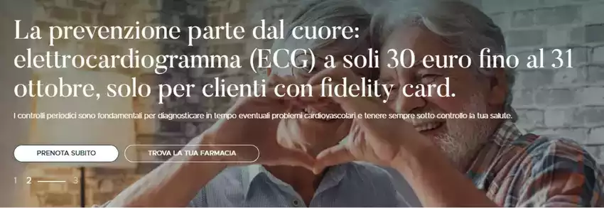La prevenzione parte del cuore: eletrrocardiogramma a soli 30 euro La prevenzione parte del cuore: eletrrocardiogramma a soli 30 euro
