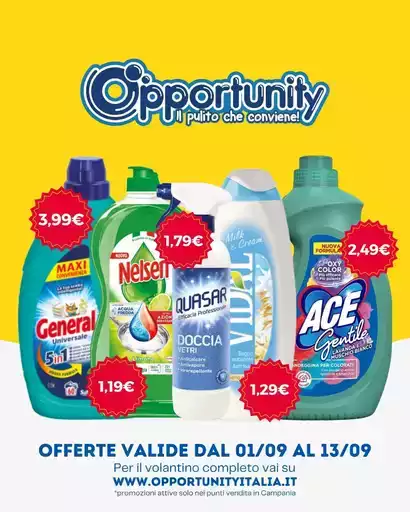 Offerte valide dal 01/09 al 13/09 Offerte valide dal 01/09 al 13/09