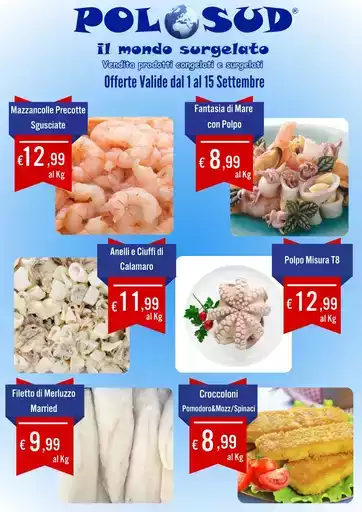 Offerte valide dal 1 al 15 settembre Offerte valide dal 1 al 15 settembre