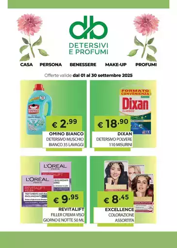 Offerte valide dal 01 al 30 settembre Offerte valide dal 01 al 30 settembre