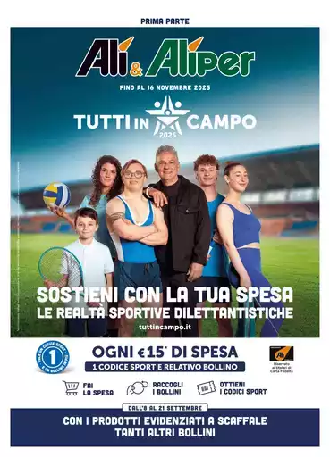 Tutti in campo