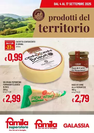 PRODOTTI DEL TERRITORIO