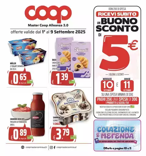 Offerte valide dal 1 al 9 Settembre 2025 Offerte valide dal 1 al 9 Settembre 2025