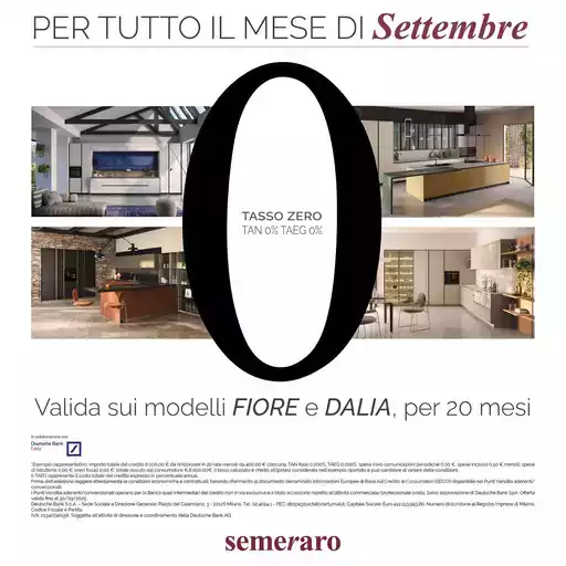 Per tutto il mese di settembre Per tutto il mese di settembre