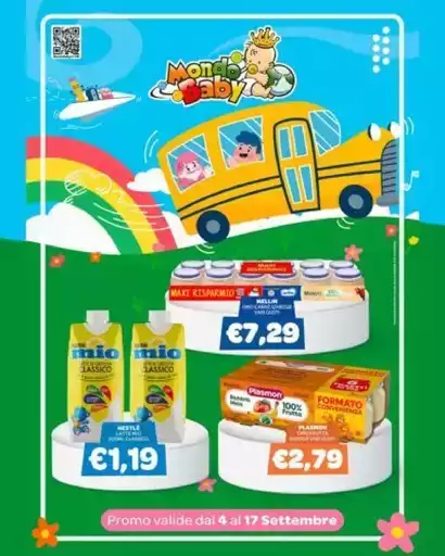Promo valide dal 4 al 17 settembre