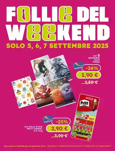 Follie del weekend Follie del weekend
