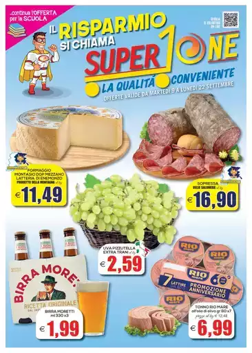 Il risparmio si chiama SuperOne Il risparmio si chiama SuperOne
