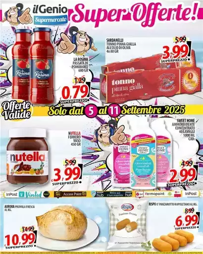 Solo Dal 5 al 11 settembre 2025 Solo Dal 5 al 11 settembre 2025