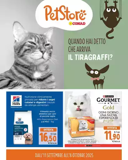 Quando arriva il tiragraffi?