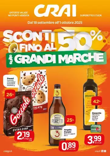 Sconti fino al 50%