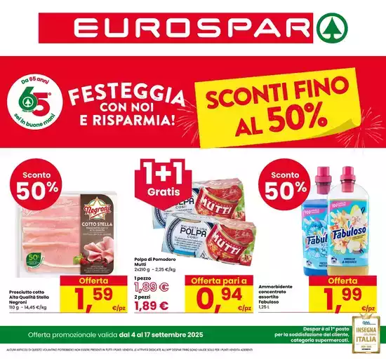 Sconti fino al 50%