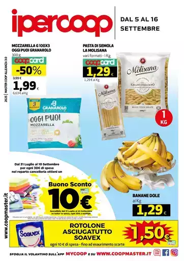dal 5 AL 16 settembre dal 5 AL 16 settembre