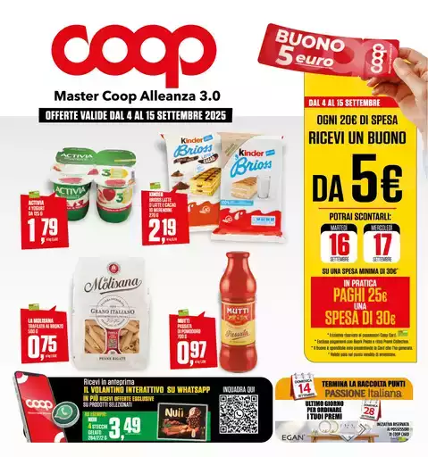 Offerte valide dal 4 al 15 settembre 2025 Offerte valide dal 4 al 15 settembre 2025