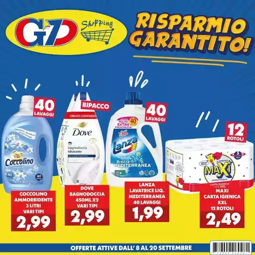 Risparmio garantito! Risparmio garantito!