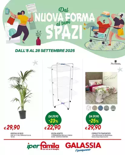 Dai nuova forma ai tuoi spazi