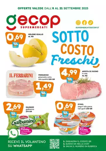 Sottocosto freschi Sottocosto freschi