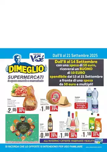 Dall'8 al 21 settembre 2025