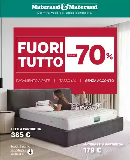 Fuori tutto fino al 70%
