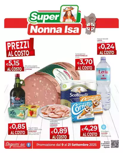 PREZZI AL COSTO! PREZZI AL COSTO!
