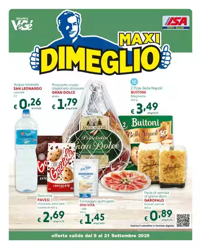 offerte valide dal 9 al 21 Settembre 2025