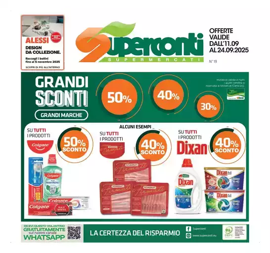 Grandi sconti