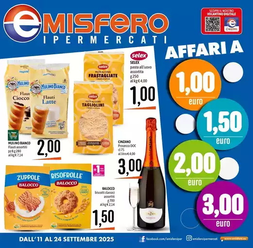 Affari a 1€, 1,50€, 2€, 3€ Affari a 1€, 1,50€, 2€, 3€