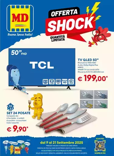 Dal 9 al 21 Settembre