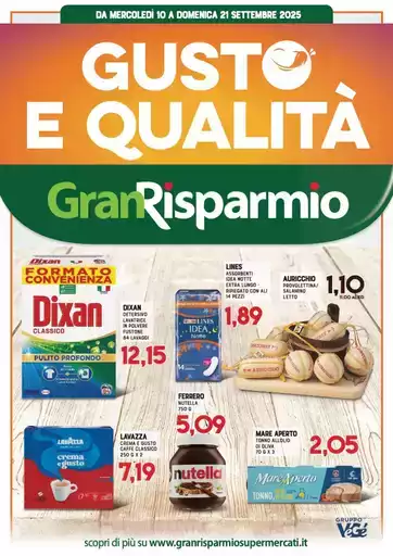 Gusto e qualita