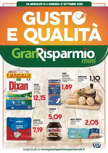 Gusto e qualita