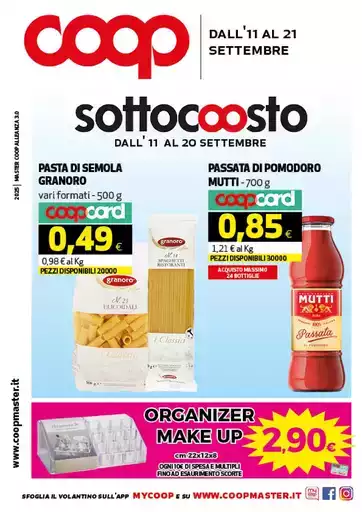 DALL'11 AL 21 SETTEMBRE DALL'11 AL 21 SETTEMBRE