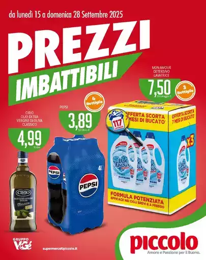 Prezzi imbattibili