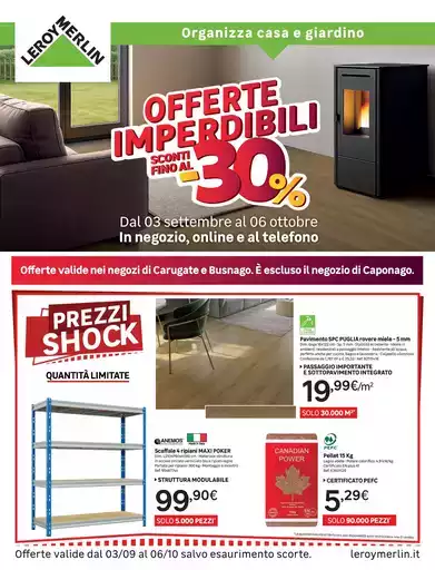 Offerte imperdibili da Leroy Merlin!