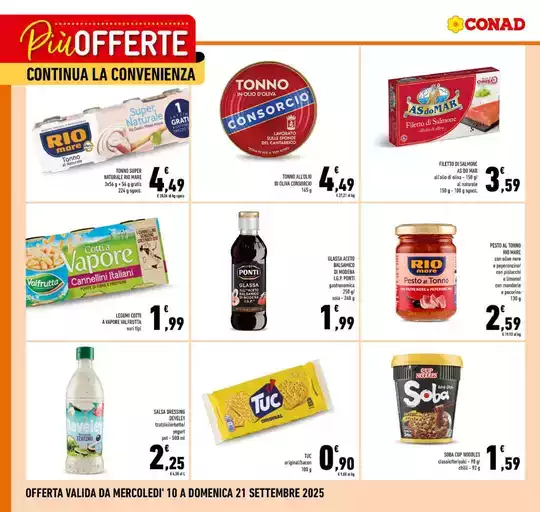 Più Offerte continua la Convenienza Più Offerte continua la Convenienza