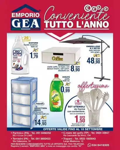 Conveniente tutto l'anno!