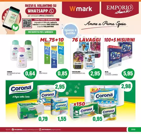 VALIDO FINO ALL’ 8 OTTOBRE