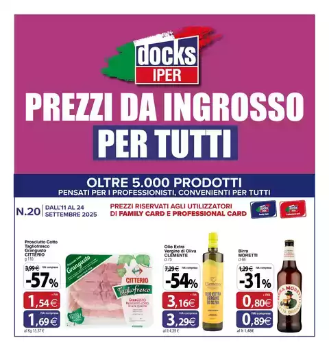 Prezzi da ingrosso per tutti Prezzi da ingrosso per tutti