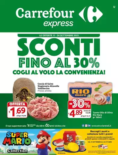 Sconti fino al 30%