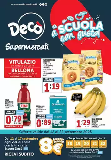 A scuola con gusto A scuola con gusto