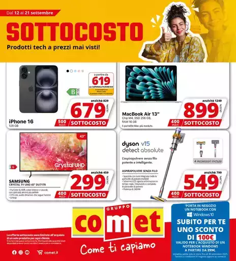 SOTTOCOSTO da Comet! SOTTOCOSTO da Comet!
